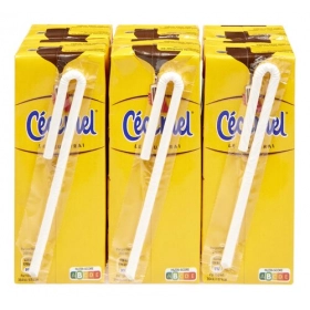 CÉCÉMEL chocolate milk brick 6x20cl