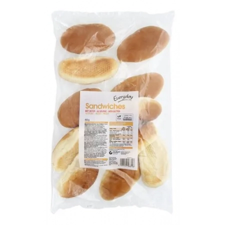 EVERYDAY Sandwiches au beurre 10 pièces 450g