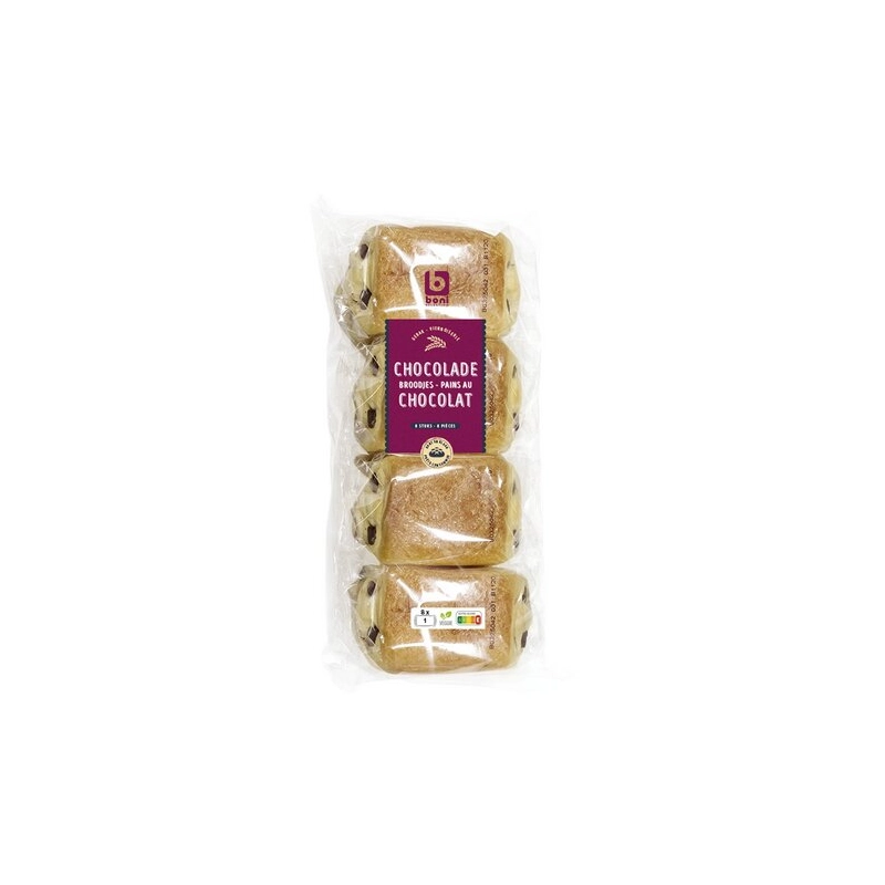 BONI Pains au chocolat 8 pièces 360g
