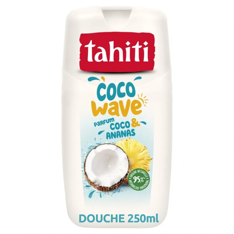 TAHITI Gel Douche Ph Neutre Coco et Ananas 250ml