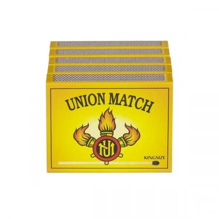 UNION MATCH allumettes Kingsize 5 pcs