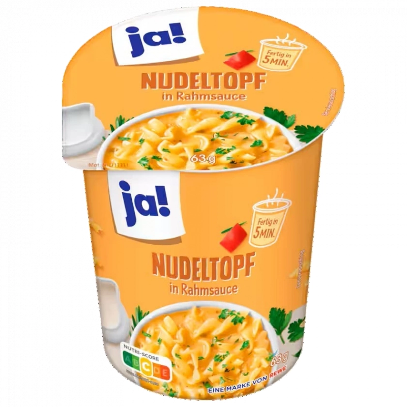 JA! Pâtes Sauce à la crème 63g
