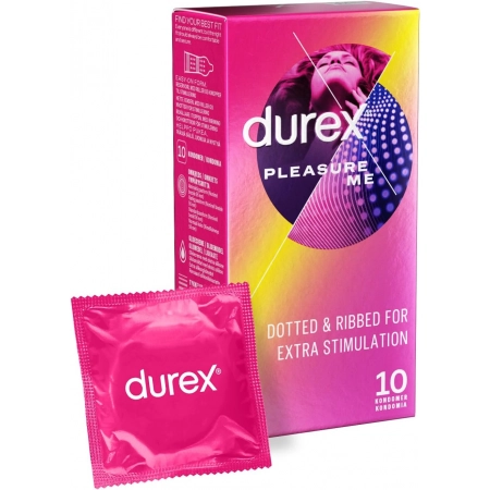 Durex Love Sex Pleasure Me - Pack de 12 préservatifs