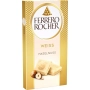 Ferrero Rocher white chocolate hazelnut bar 90g