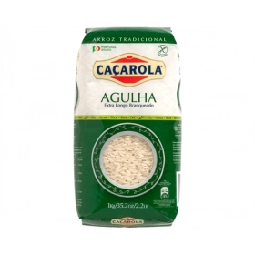 CACAROLA Riz Aiguille Extra Longue Blanchie 1kg