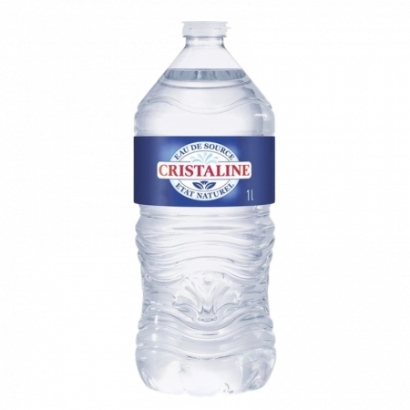 CRISTALINE Eau plate 1L