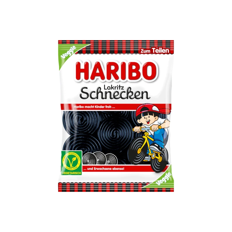 Haribo Lakritz Schnecken 175g