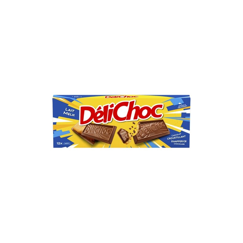 DÉLICHOC chocolat au lait 150g
