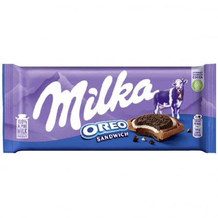 Milka Oreo sandwich tablette 92g