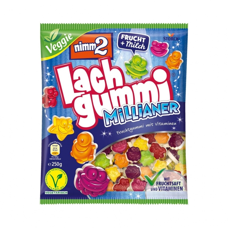 nimm2 Lachgummi Millianer 250g