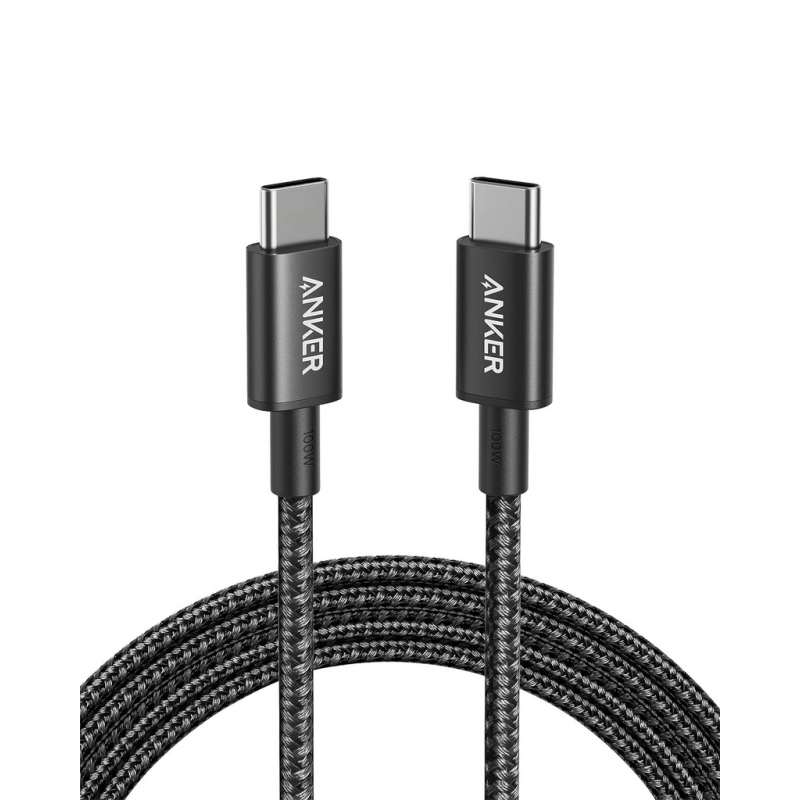 ANKER Câble USB-C 1,8m pour iPhone 16/15, Samsung S24, MacBook, iPad, Pixel, Switch, LG et autres appareils