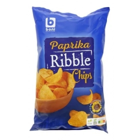 BONI paprika ribble chips 200g