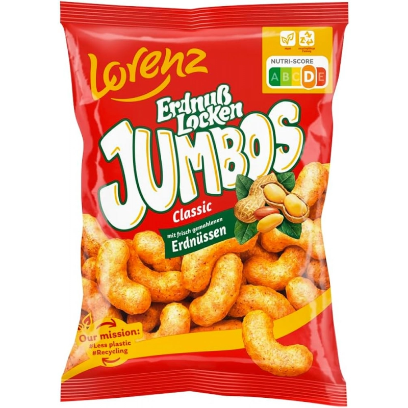 LORENZ Erdnusslocken Jumbos 150g