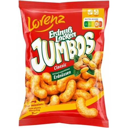LORENZ Erdnusslocken Jumbos 150g