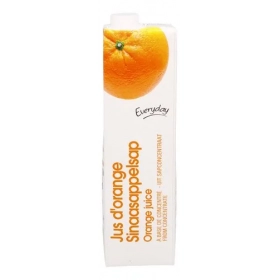 EVERYDAY Jus d'orange brique 1L