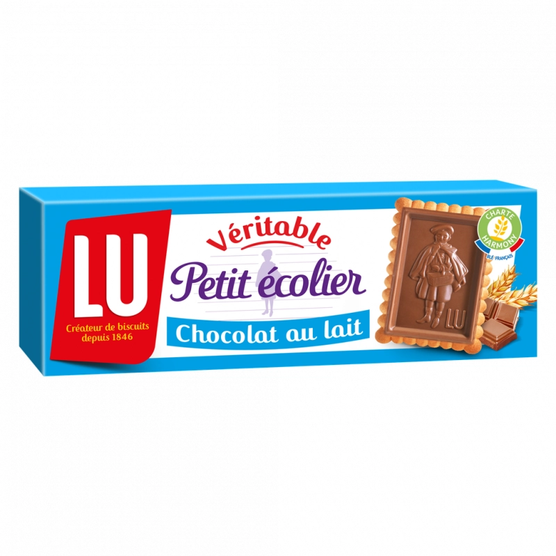 LU Little schoolboy Milk chocolate biscuits 150g