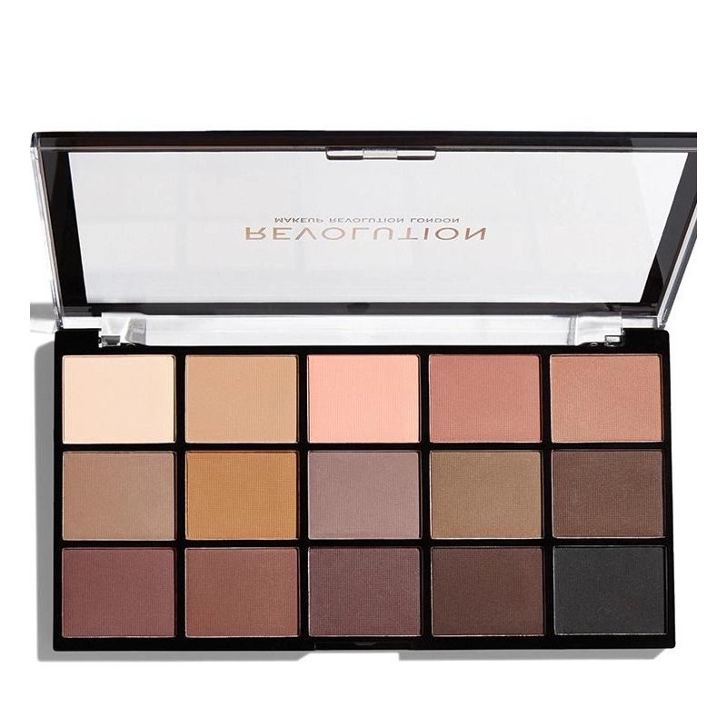 Makeup Revolution - Lidschattenpalette - Re-Loaded Palette - Basic Mattes
