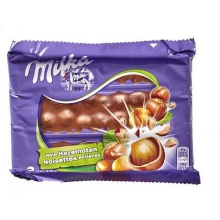 MILKA lait noisettes 3x45g
