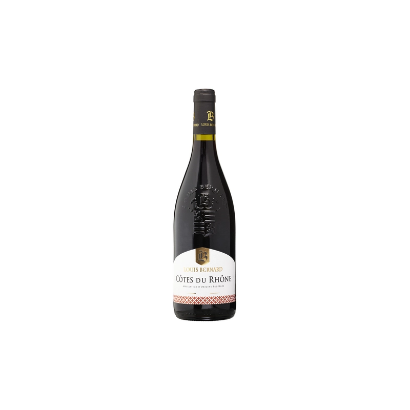 Côtes du Rhône Louis Bernard 12.5% ​​red wine AOP 75cl (France)