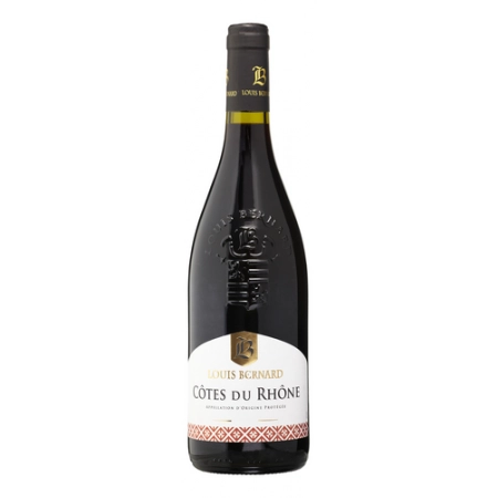 Côtes du Rhône Louis Bernard 12,5% vin rouge AOP 75cl (France)