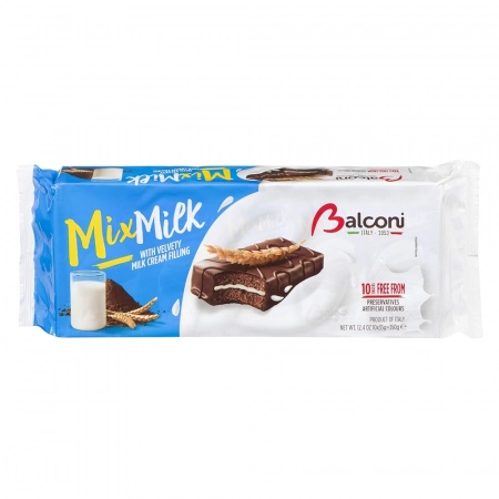 BALCONI gâteau Mix Milk 10x35g