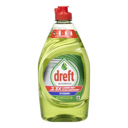 Dreft Extra Hygiène Liquide Vaisselle Lime & Lemongrass 450ml