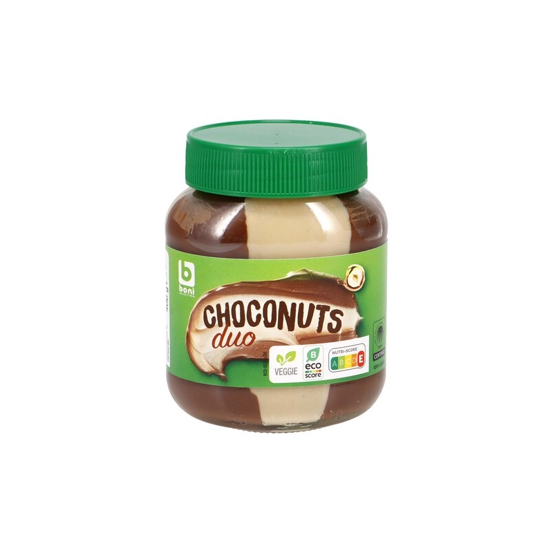 BONI Hazelnut duo spread 400g
