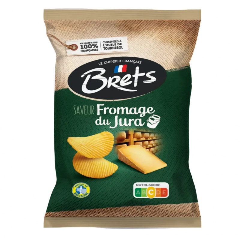 BRET'S Jura Cheese Chips 125g