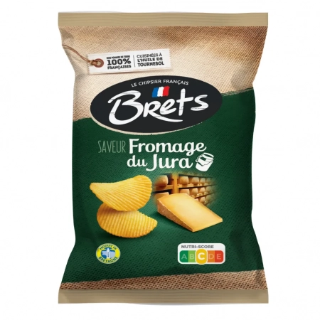 BRET'S Chips Fromage du Jura 125g