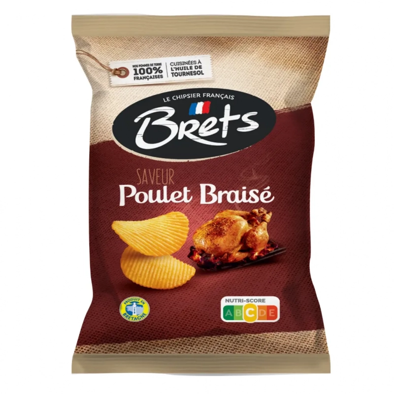 BRET'S Braised Chicken Chips 125g
