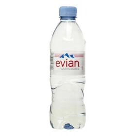 EVIAN Eau plate 50cl