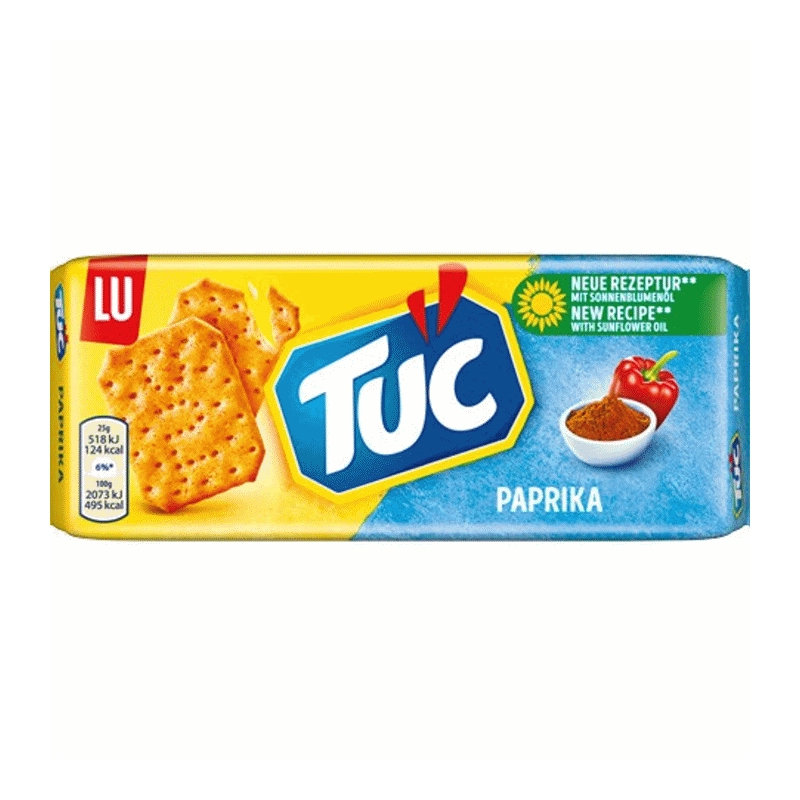 LU TUC Paprika crackers 100g