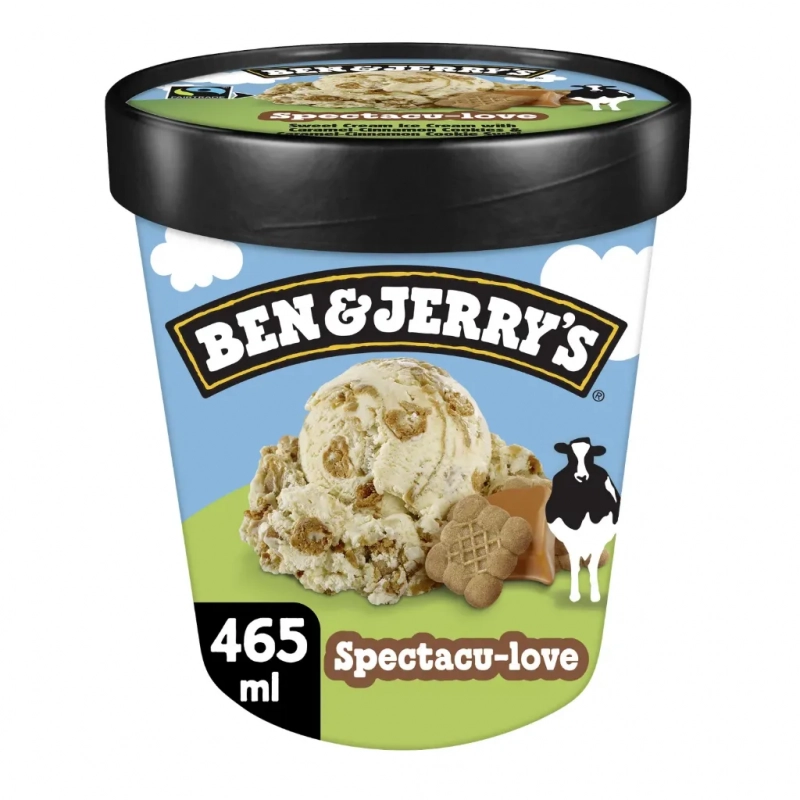 Ben & Jerry's Spectacu-love Caramel Cannelle et Cookie 427ml
