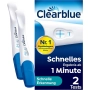 Teste de gravidez Clearblue 2x com detecção rápida