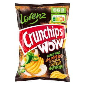 LORENZ Crunchips WOW Jalapeño & Cream Cheese 110g