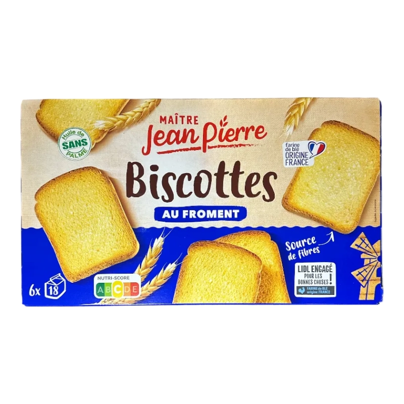 Wheat rusks 900g - Maîte Jean Pierre