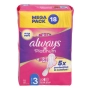 ALWAYS Platinum Mega night taille 3 - Pack 18 Serviettes hygiéniques