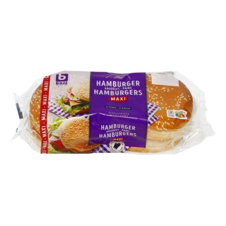 BONI Pain hamburger MAXI 330g 