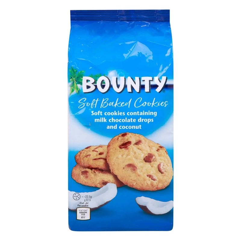 BOUNTY Soft Baked Cookies 180g