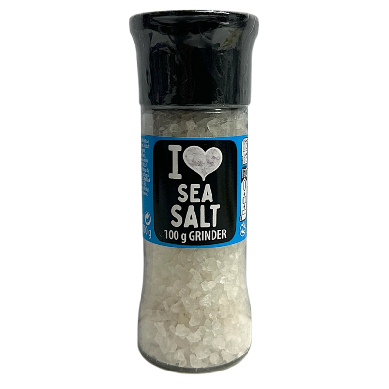 I love Sea Salt - Moulin à sel marin 100g