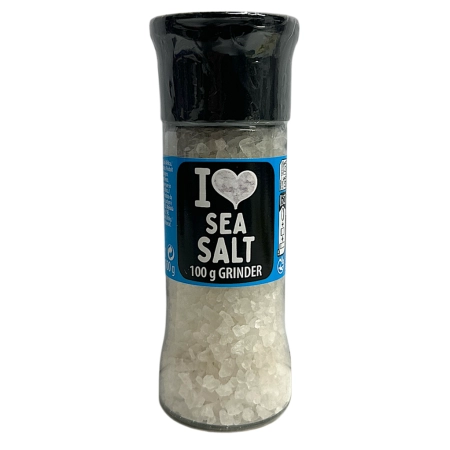I love Sea Salt - Moulin à sel marin 100g
