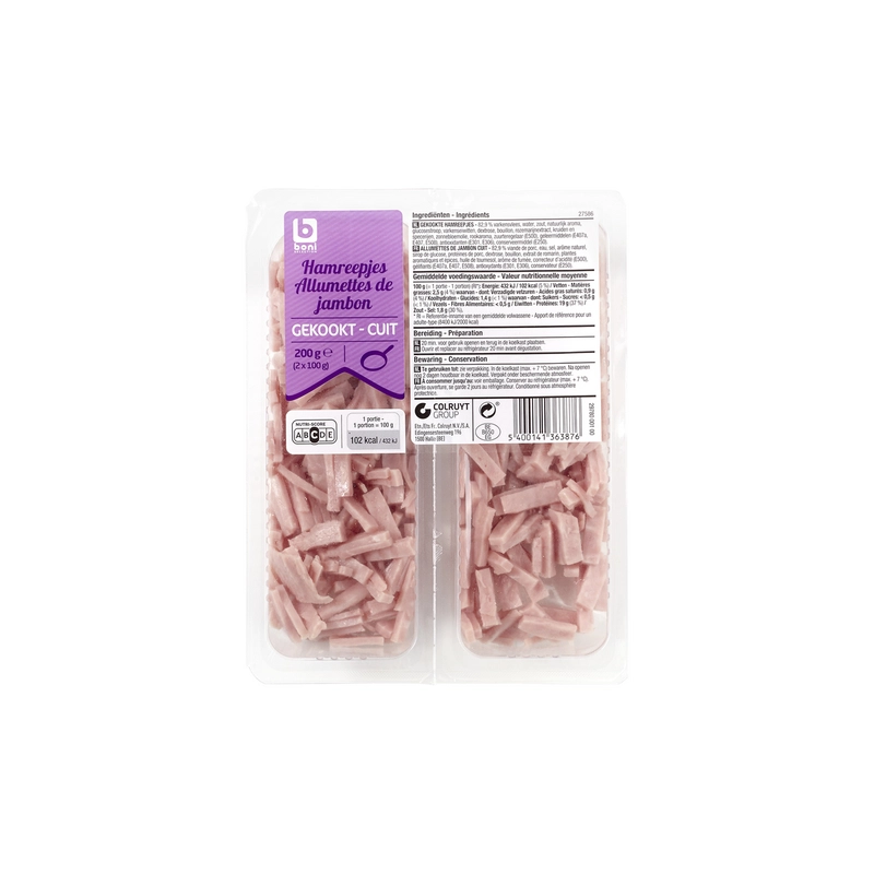 BONI allumettes jambon 200g