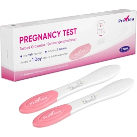PREVIEW 2x Early pregnancy test 10 mIU/ml