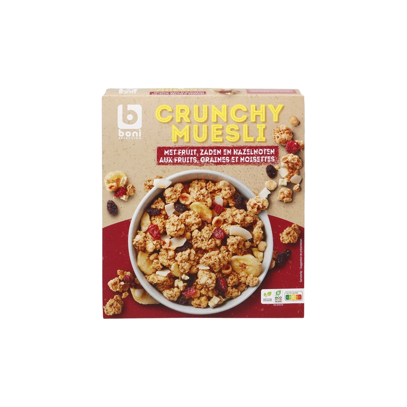 BONI crunchy fruit muesli 500g