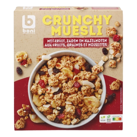 BONI crunchy muesli fruits 500g