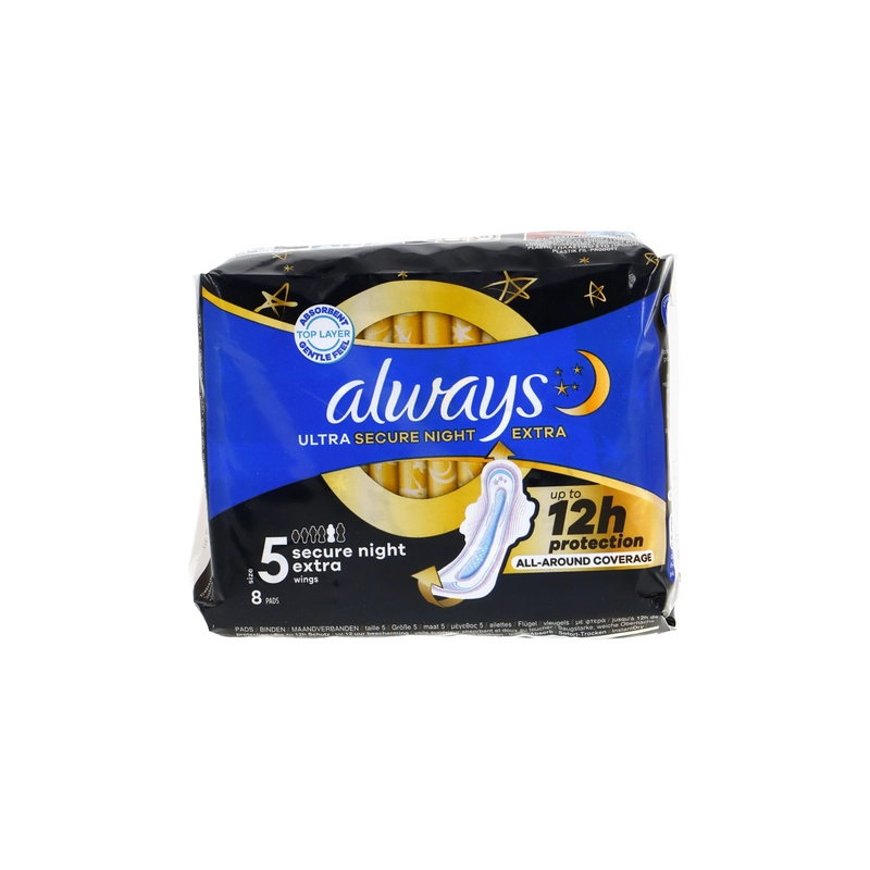 ALWAYS Night Extra size 5 - Pack 8 Sanitary Napkins