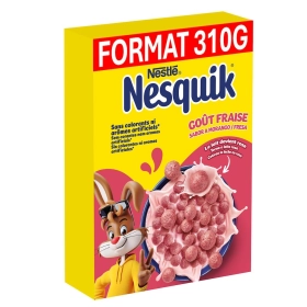 NESTLÉ Nesquick Céréales goût fraise 310g