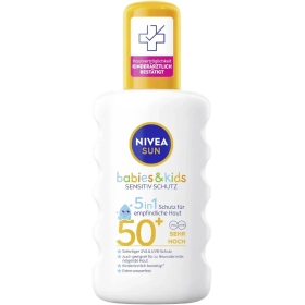 NIVEA SUN Sun Spray SPF 50+ Babies & Children Sensitive Protect 5-in-1 200 ml