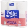 PureSoft papier toilette ultra soft 4 épaisseur, 9 rouleaux