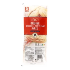 BONI Petits pains bruns 4 pièces 300g